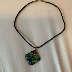 Multicolor Pendant Necklace